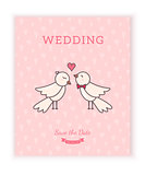 Wedding card template.