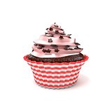 Cupcake. 3D