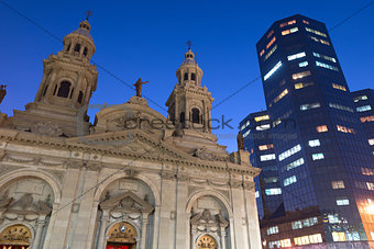 Metropolitan Cathedral in Santiago