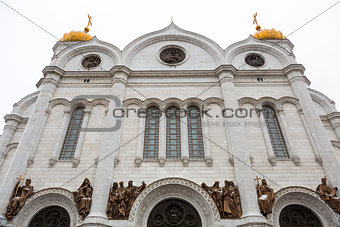The Cathedral of Christ the Savior in Moscow, Russia