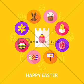 Concept Happy Easter