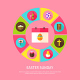 Easter Sunday Concept