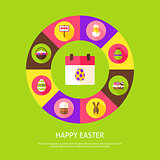 Happy Easter Concept
