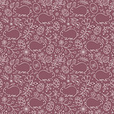 floral easter pattern