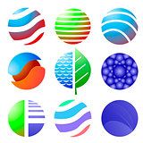 Set of Colored Icons