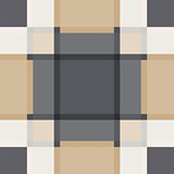 Geometric sand tile plaid vintage seamless pattern.