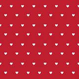 Valentine`s Day card, hearts background