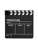 Clapperboard isolated