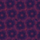 Seamless pattern with rotating octagonal stars