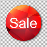 Red Sale Label