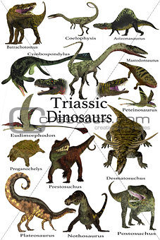 Triassic Dinosaurs