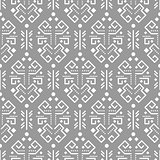 Tribal ornament seamless vector pattern.