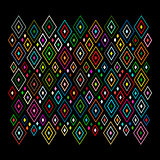 Abstract geometric pattern, rhombus design