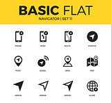 Basic set of Navigator icons