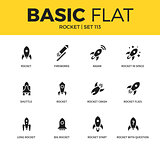 Basic set of Rocket icons