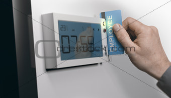 Punctuality at Work, Swipe-Card System