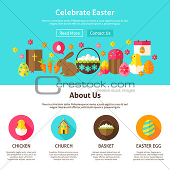 Celebrate Easter Web Design
