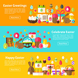 Easter Holiday Web Banners