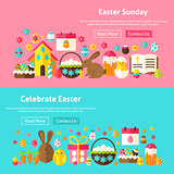 Easter Sunday Website Banners