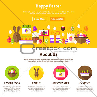 Happy Easter Web Design