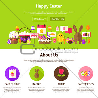 Happy Easter Website Design