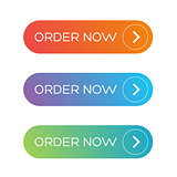 Order Now web button set