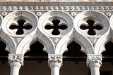 Venice, Italy - Columns perspective
