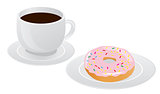 Coffee and donuts