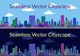 Night and Day City Landscape