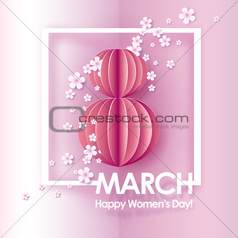 Abstract pink background with text