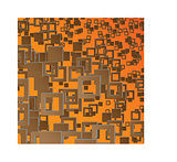 background Brown squares