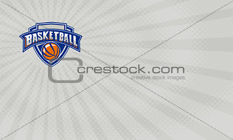 Crest Basketball Training Business card