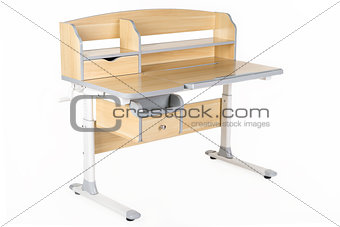 Wooden school table