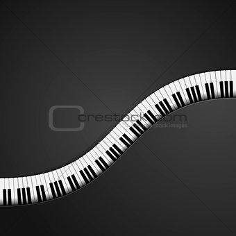 piano wave background