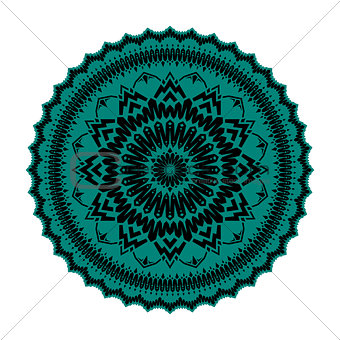 Mandala. Ethnic motifs