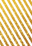 Gold glittering seamless lines pattern on white background