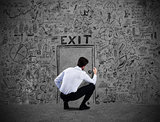 Escape from business stress and financial crisis