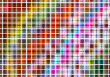 Colorful Pattern with Grid