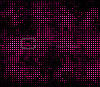 Vector illustration with four halftone patterns. bstract vector background.