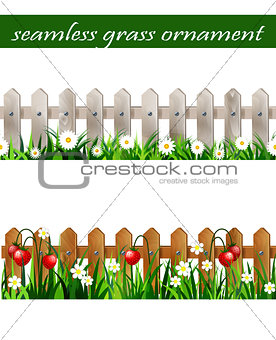 Green Grass seamless set