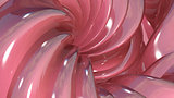 3D Illustration Abstract Caramel Background 