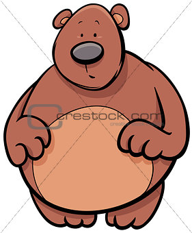 bear animal cartoon character