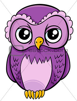 owl bird animal character