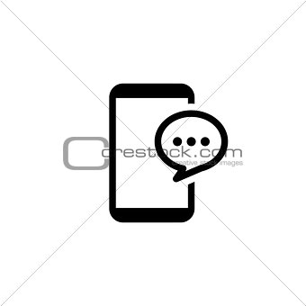 Innovations in Communication Icon. Business Concept. Flat Design