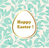 Easter decorative background