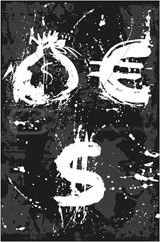 Bag dollar euro