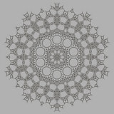 Grey Ornamental Pattern.