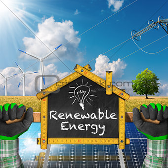 Project of Ecological House - Renewable Energy