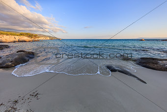 Orange Beach. Chalkidiki, Greece