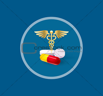 Dimensional tablets and caduceus